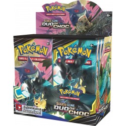 Display de 36 Boosters Pokémon Soleil et Lune 9 - Duo de Choc