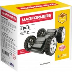 Magformers : Click Wheels Set 2 pièces