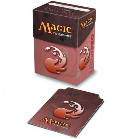 Boite plastique Rouge Mana Symbol