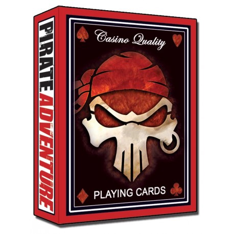 Jeu de 54 cartes - Poker "Pirate Adventure"