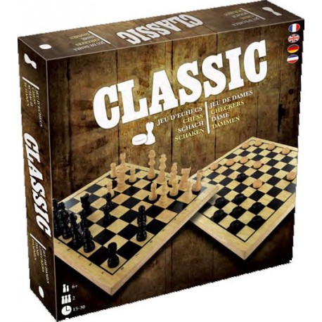Jeux classiques : Echecs et Dames