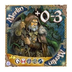 Les Chevaliers de la tables ronde - Jeux de Cartes - Carte Merlin