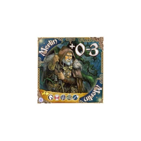 Les Chevaliers de la tables ronde - Jeux de Cartes - Carte Merlin