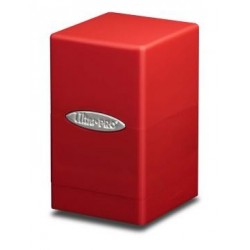 Boite Satin Rouge - Red Satin Tower