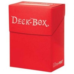 Boite de rangement - Deck Box - Rouge nacré