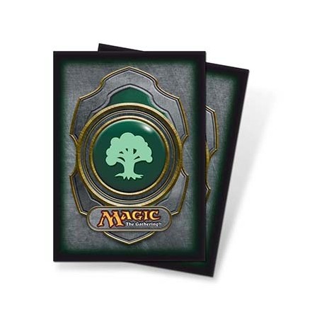 Protège-cartes Magic - Mana v3 - Mana Verte - Green Standard Deck Protectors