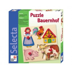 Puzzle encastrement Ferme