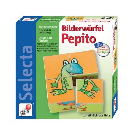 Puzzle en cubes - Pepito