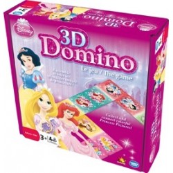 3D Domino Princesses Disney