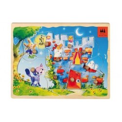 Puzzle encastrement - Manoir Hanté