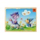Puzzle encastrement - Souris Magicienne