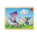 Puzzle encastrement - Souris Magicienne