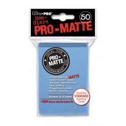 Protège cartes - Bleu clair - 66 x 91 mm