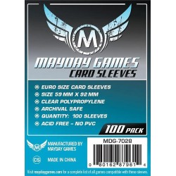 Protège Cartes - Euro Sleeves - 59 x 92