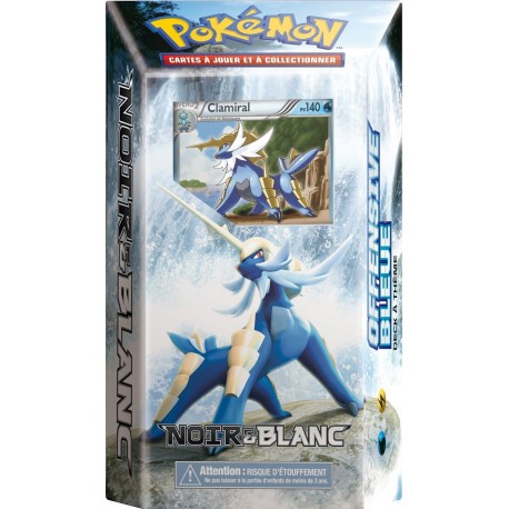 Starter Pokemon - Noir & Blanc - Offensive Bleue