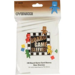 Board Game Sleeves x 100 - Oversize 79 x 120 mm
