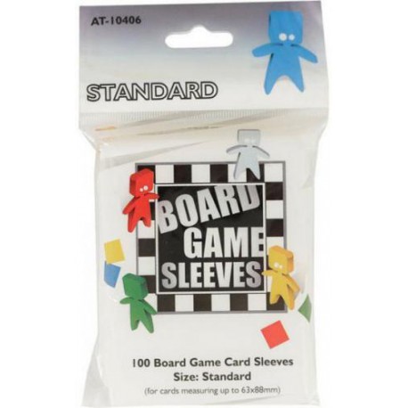 Board Game Sleeves x 100 - Standard 63 x 88 mm