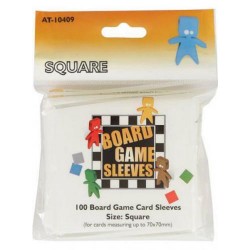 Board Game Sleeves x 100 - Square 70 x 70 mm