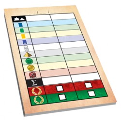 7 Wonders Duel - Carnet de Score