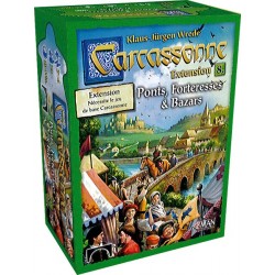 Carcassonne - Extension 8 - Bazar, ponts & forteresses