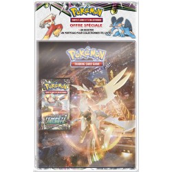 Pack Pokémon Soleil et Lune 7 - Cahier range-cartes + Booster