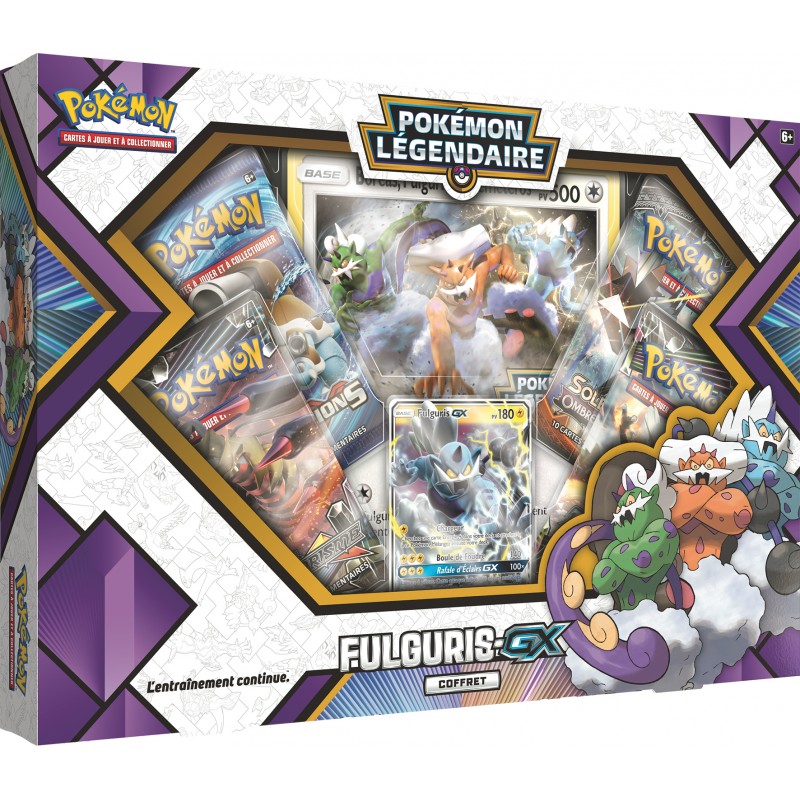 Coffret Pokemon Septembre 2018 - Coffret Fulguris-GX Coffret Pokemon Septembre 2018 - Coffret Fulguris-GX